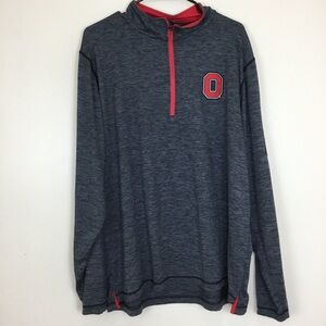 Ohio State Men’s 1/4 Zip Pullover Shirt 2XL